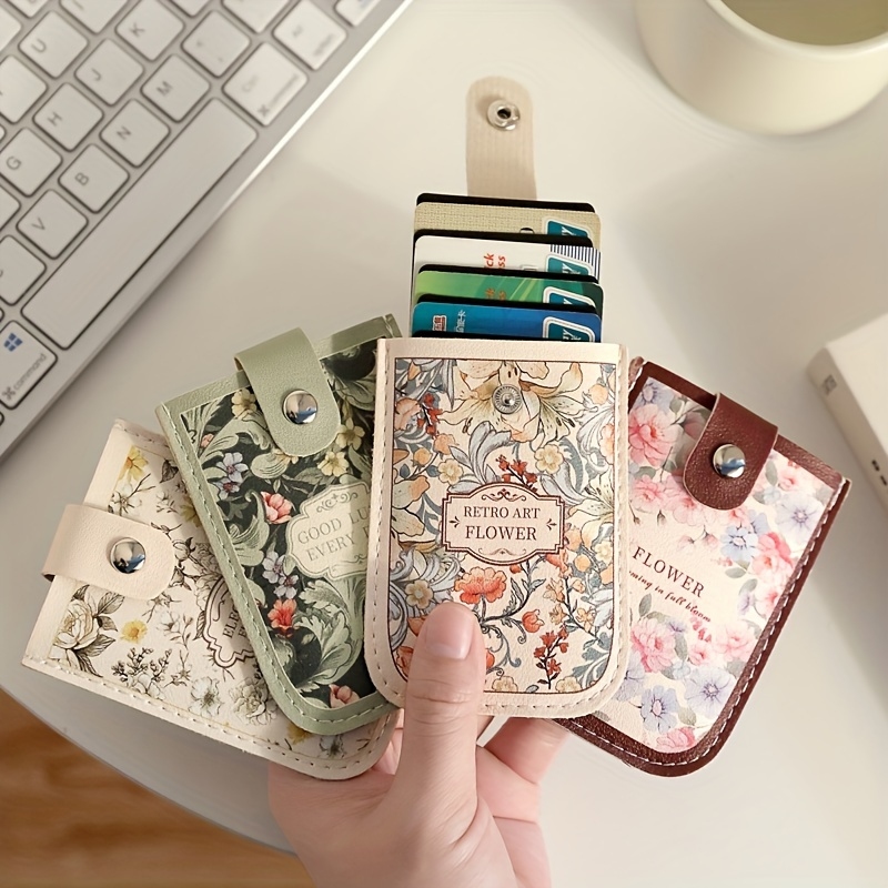 Travel Accessories Rfid - محفظة بطاقات صغيرة مخفية مغلفة، حافظة