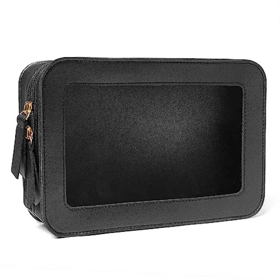 Toiletry Bag Tsa - حقيبة مكياج شفافة صغيرة، حقيبة أدوات