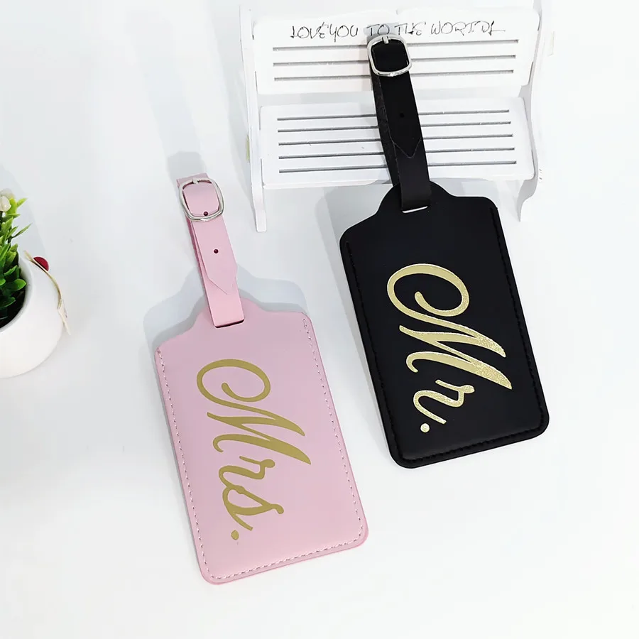 Travel Accessories Name - بطاقة تعليق للأمتعة مع بطاقات تعريف