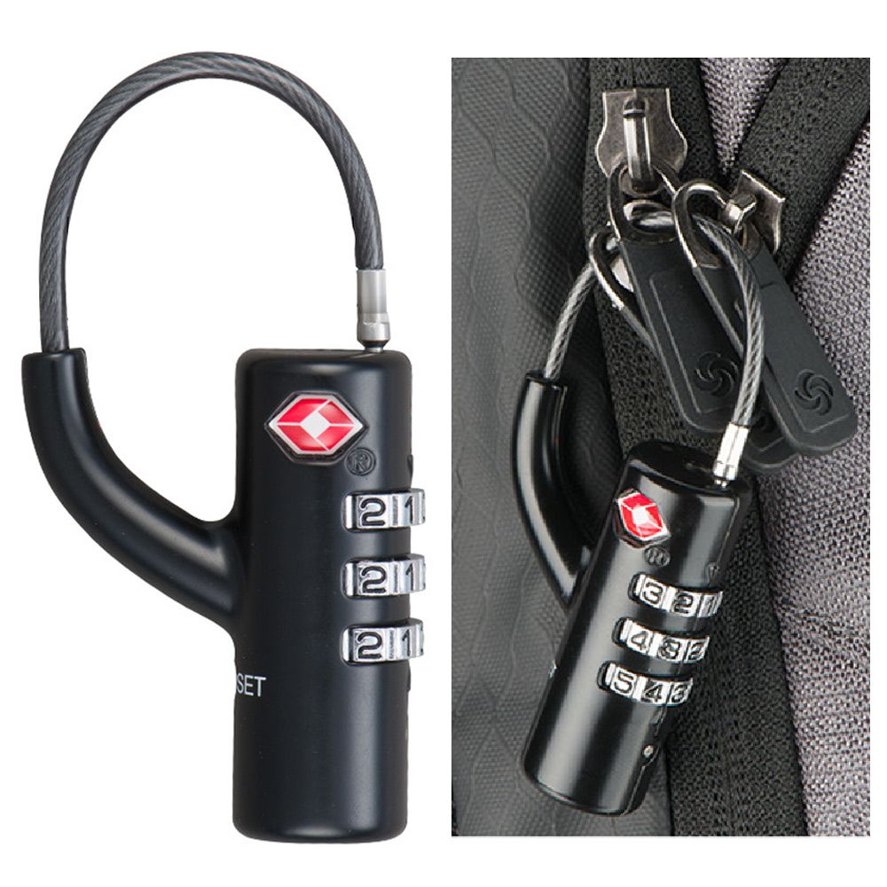 Cable Lock Combination - قفل صغير مقاوم للماء، قفل محمول