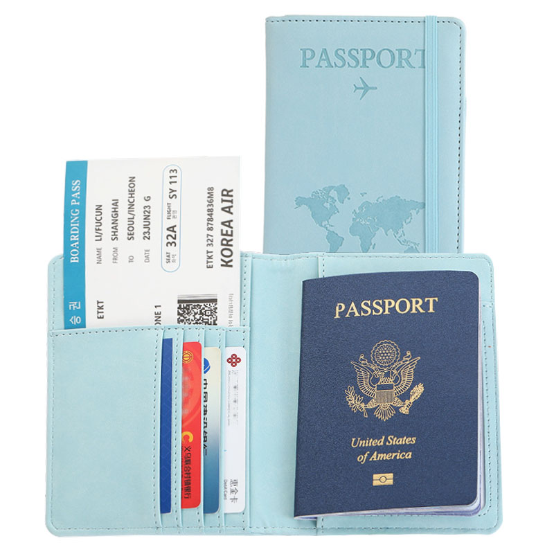 Travel Accessories Plane - عاشق خريطة العالم غطاء جواز السفر