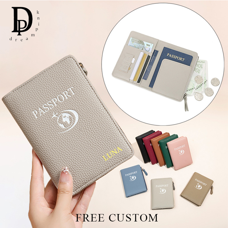 Travel Accessories Rfid - حافظة جواز سفر نسائية للسفر مزودة