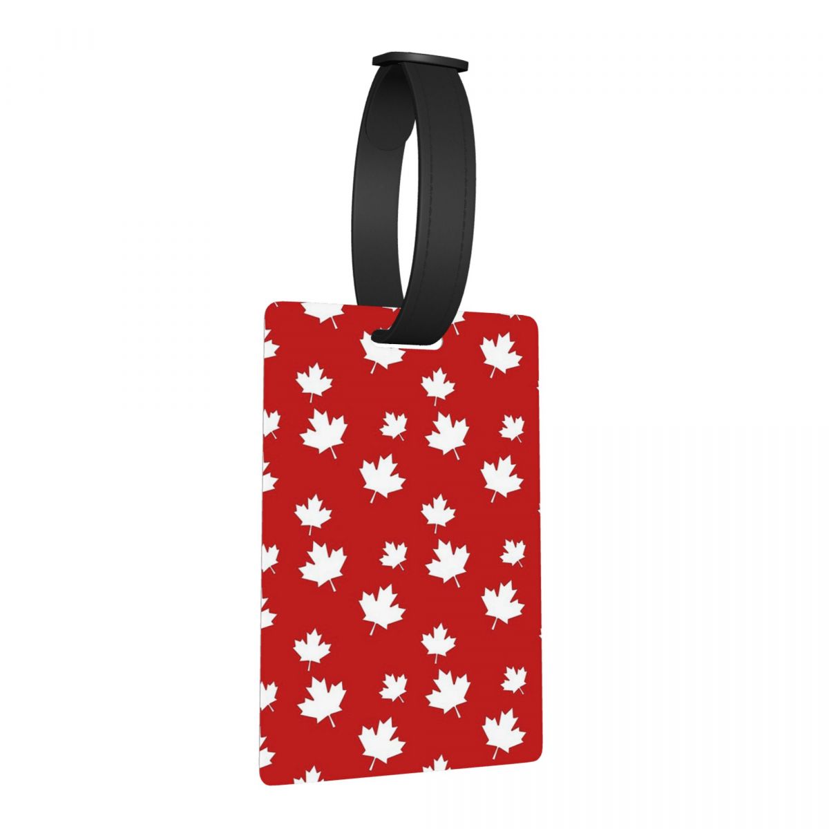 Travel Accessories Canada - بطاقات أمتعة بنمط علم كندا (ورقة