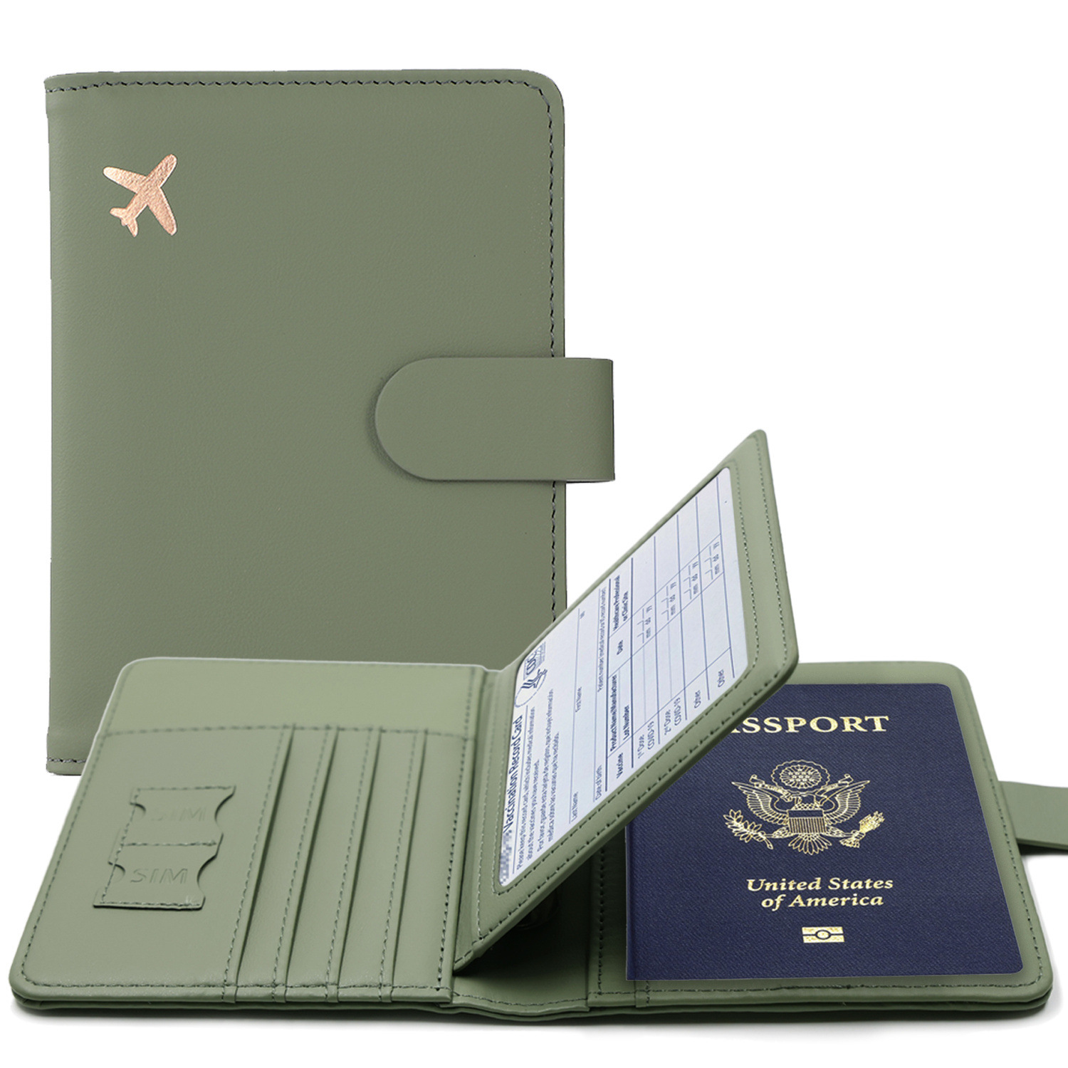 Travel Accessories Rfid - تتفاعل غطاء جواز السفر حامل جواز
