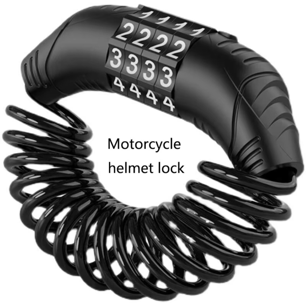 Cable Lock Combination - قفل كابل محمول مضاد للسرقة برمز