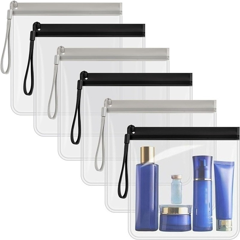 Toiletry Bag Tsa - 2 قطعة إيفا شفافة حقيبة أدوات