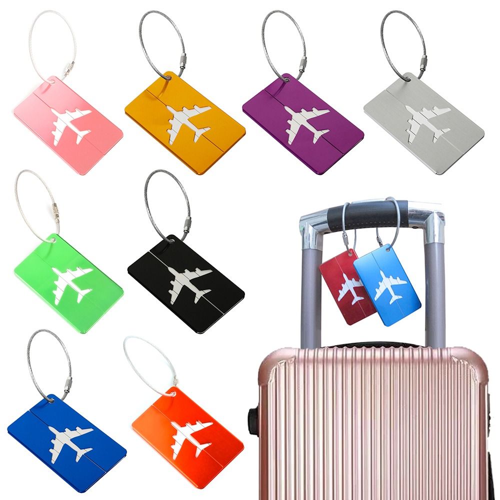 Travel Accessories For Europe - علامات السفر الألومنيوم الأمتعة قابلة لإعادة