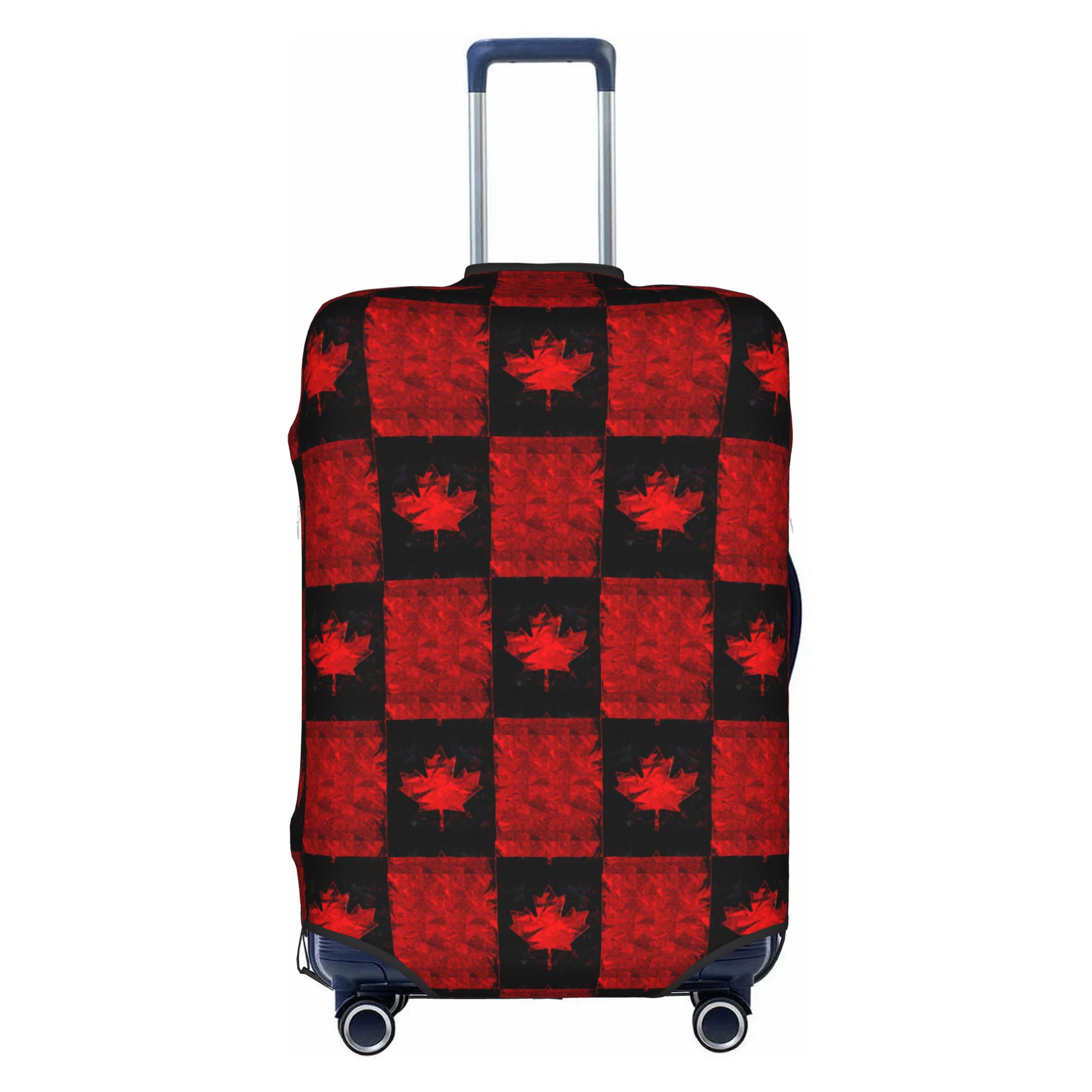 Travel Accessories Canada - غطاء حقيبة سفر مرن بعلم كندا،