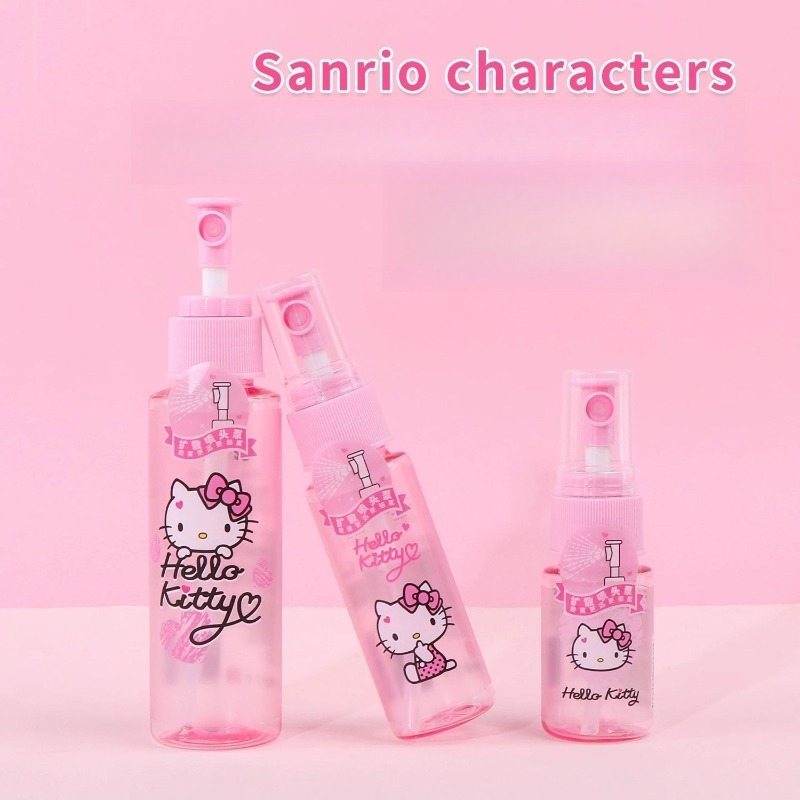Travel Accessories Girly - زجاجة رذاذ لطيفة من سانريو هيلو