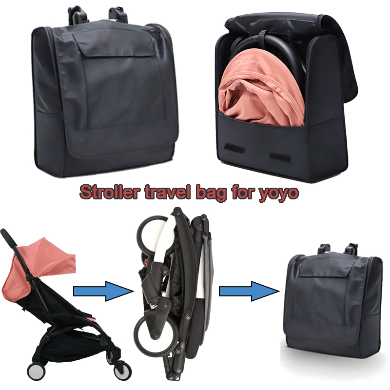 Travel Accessories Plane - عربة حقيبة السفر مقاوم للماء الأسود