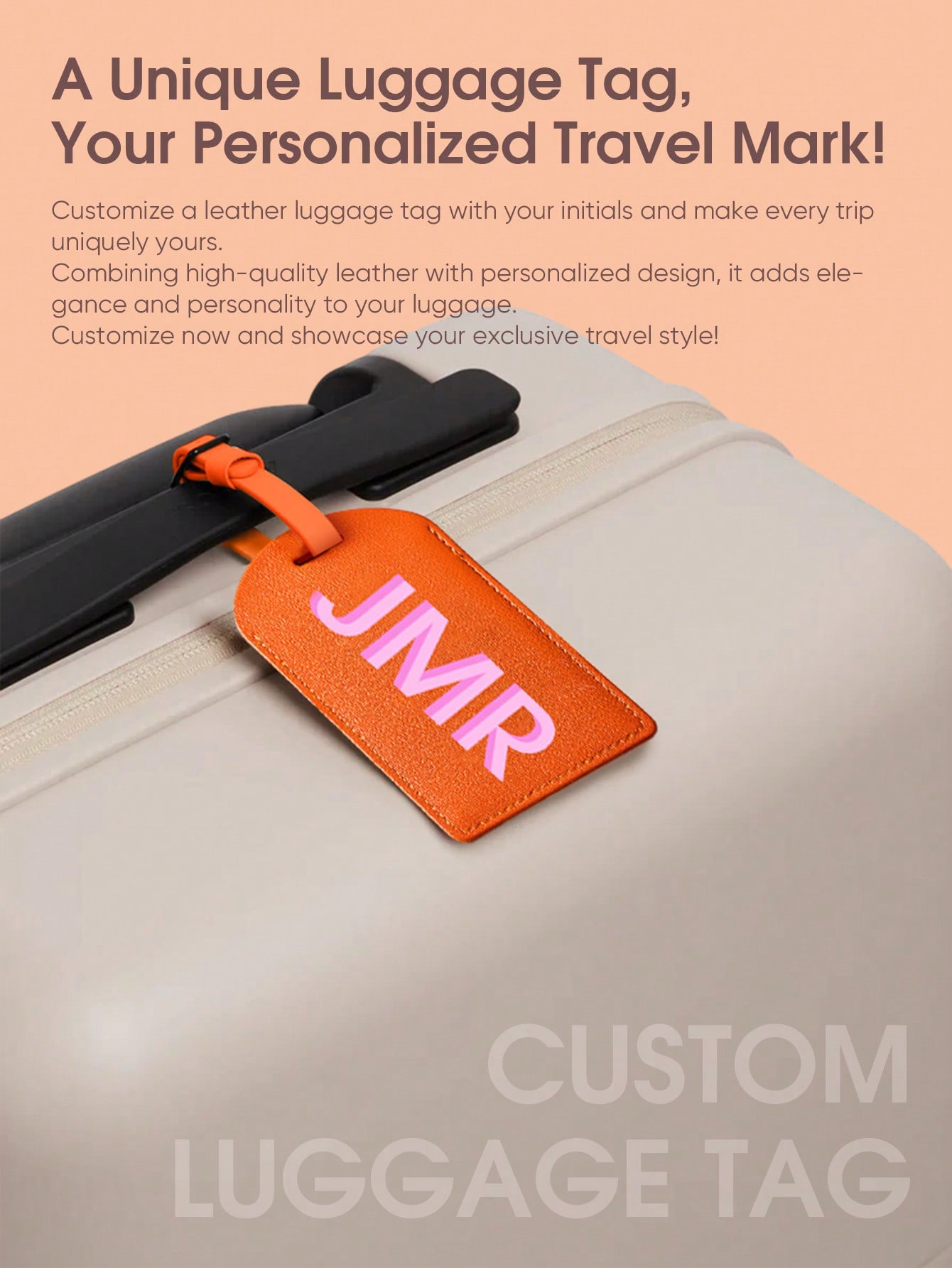 بطاقة أمتعة مخصصة بالأحرف الأو - مراجعة Travel Accessories International وسعره