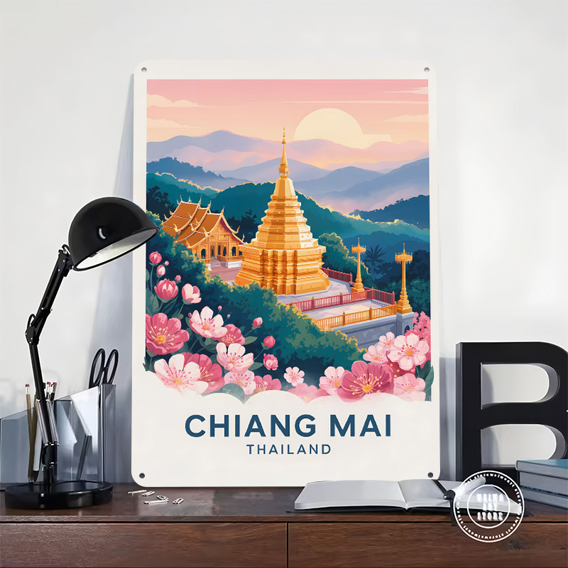 لافتة معدنية مخصصة بتصميم ريتر - مراجعة Travel Accessories For Europe وسعره