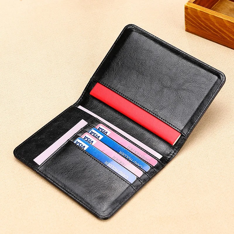 للجنسين جلد طبيعي غطاء جواز سف - مراجعة Travel Accessories Rfid وسعره