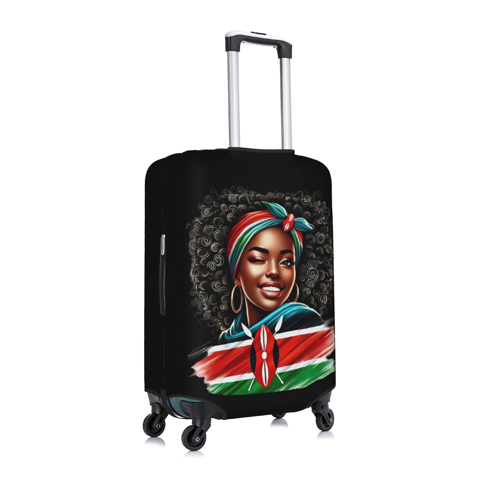 غطاء حماية للأمتعة بتصميم علم  - مراجعة Travel Accessories Kenya وسعره