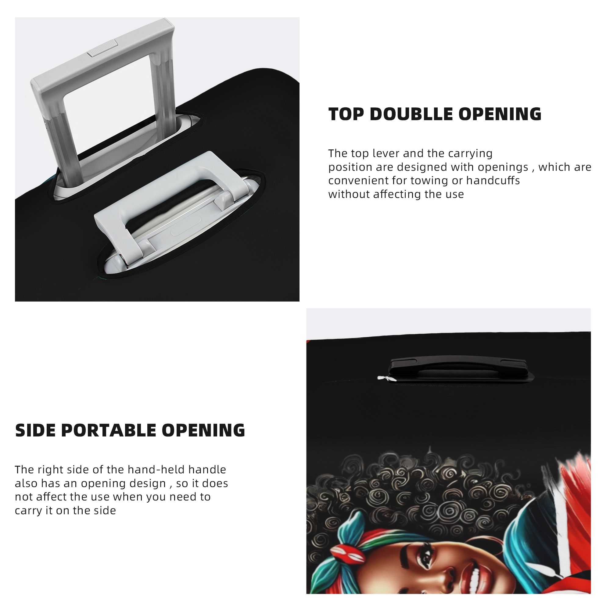 غطاء حماية للأمتعة بتصميم علم  - مراجعة Travel Accessories Kenya وسعره