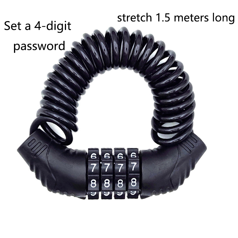 قفل أمان محمول مضاد للسرقة بكل - مراجعة Cable Lock Combination وسعره