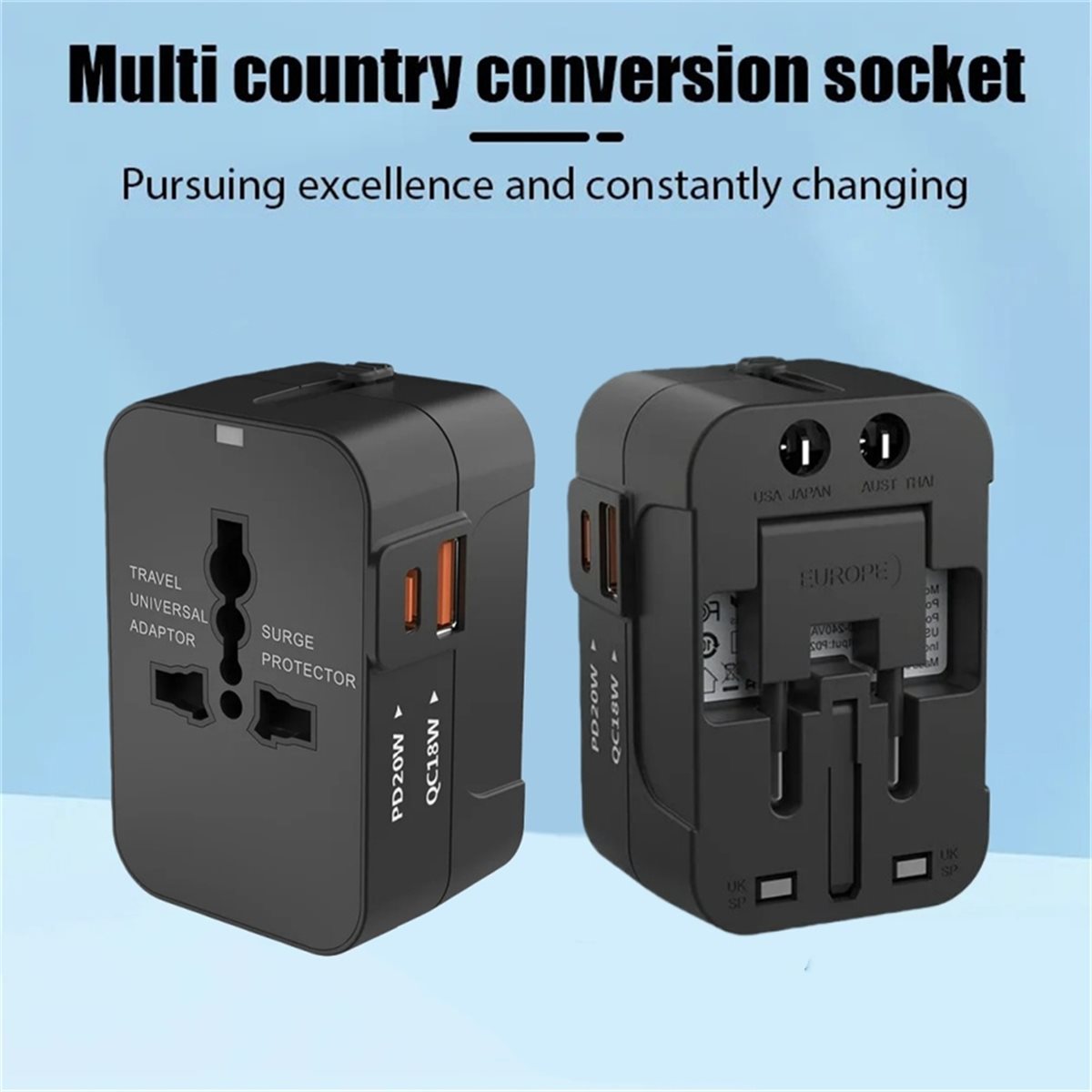 【عرض اليوم】~@ محول طاقة عالمي  - مراجعة Travel Accessories To Buy وسعره