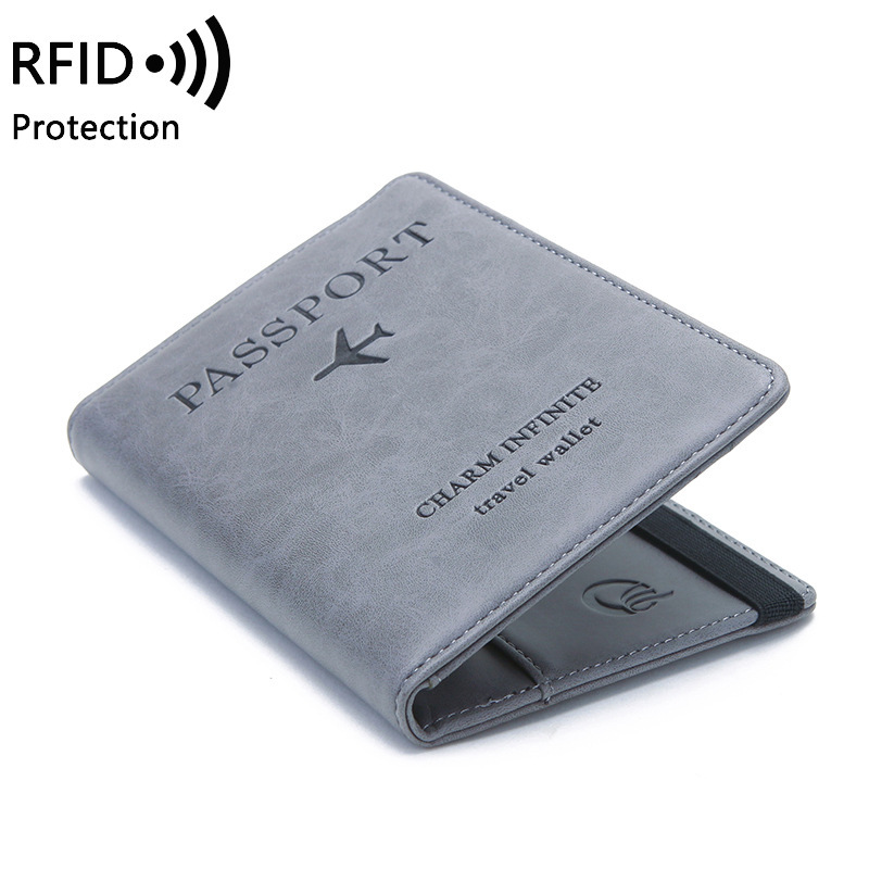 حامل جواز سفر من جلد البولي يو - مراجعة Travel Accessories Rfid وسعره