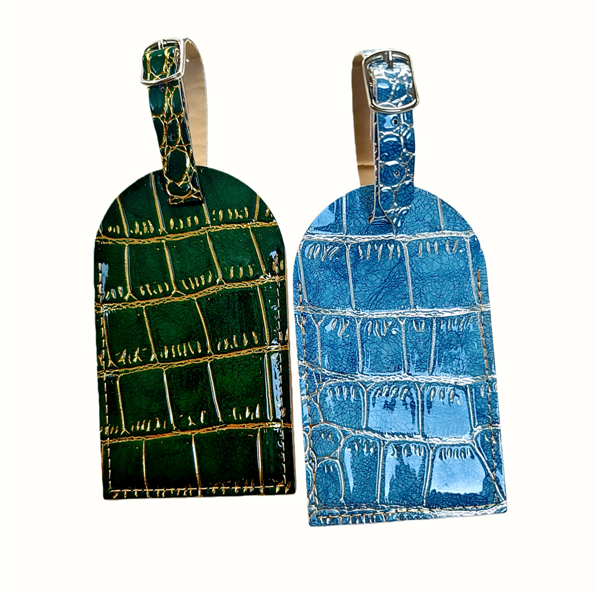 التمساح تنقش الذهب/الفضة اللون - مراجعة Travel Accessories Name وسعره