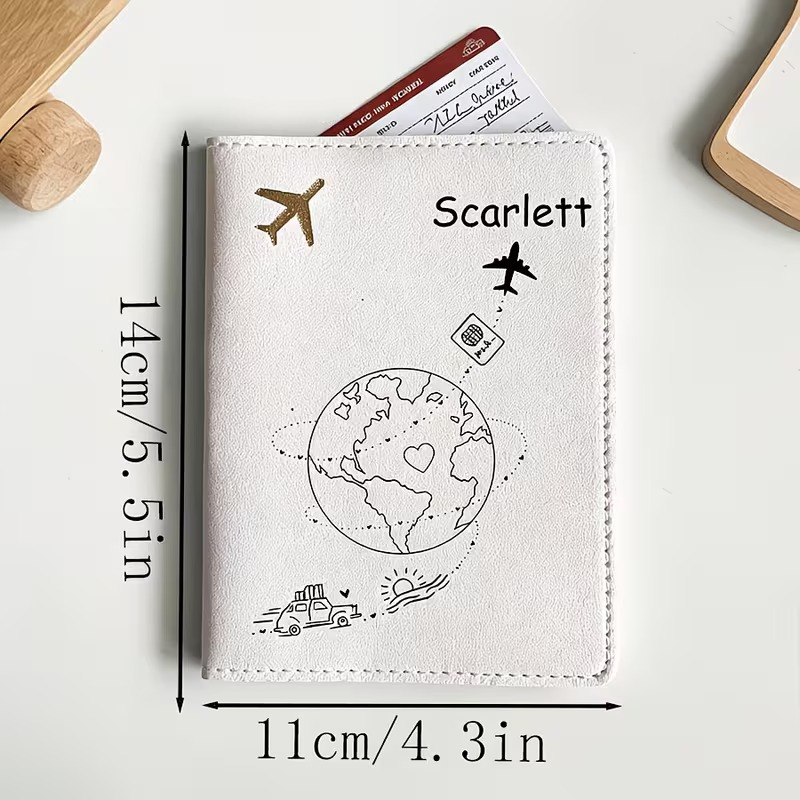 غطاء جواز سفر مخصص بتصميم طائر - مراجعة Travel Accessories Plane وسعره