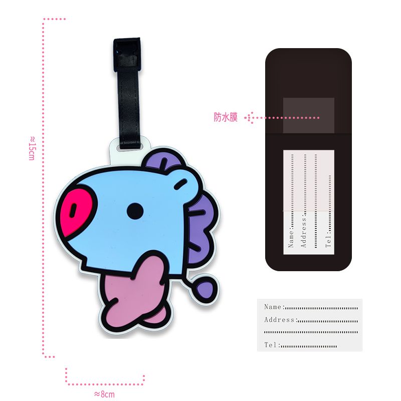 سلسلة مفاتيح كرتونية لطيفة من  - مراجعة Travel Accessories Unisex وسعره