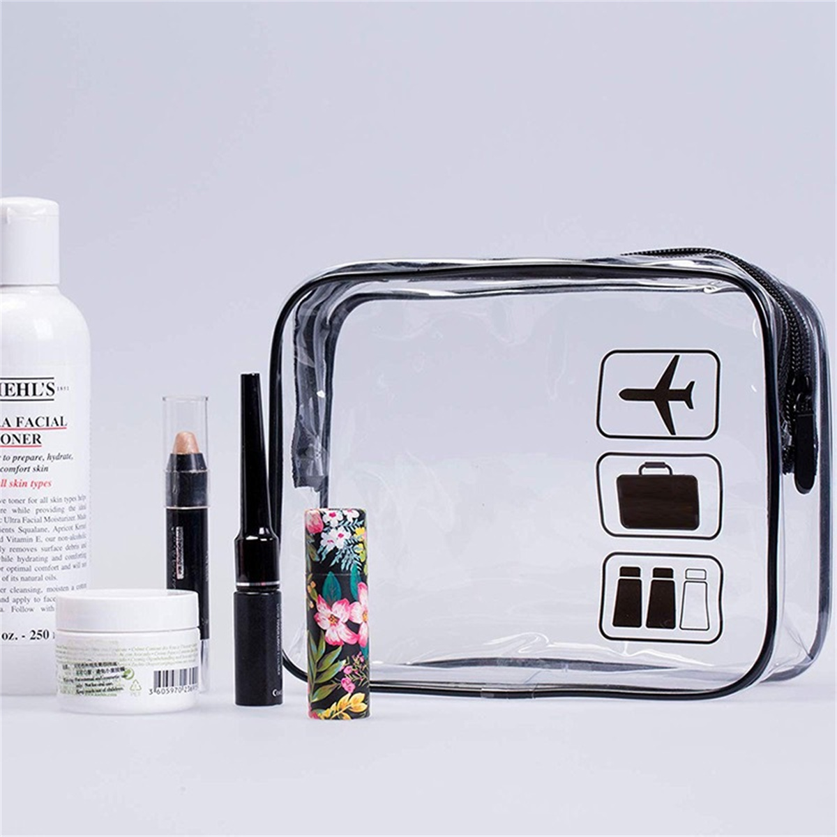 حقيبة سفر شفافة معتمدة من TSA، - مراجعة Toiletry Bag Tsa وسعره