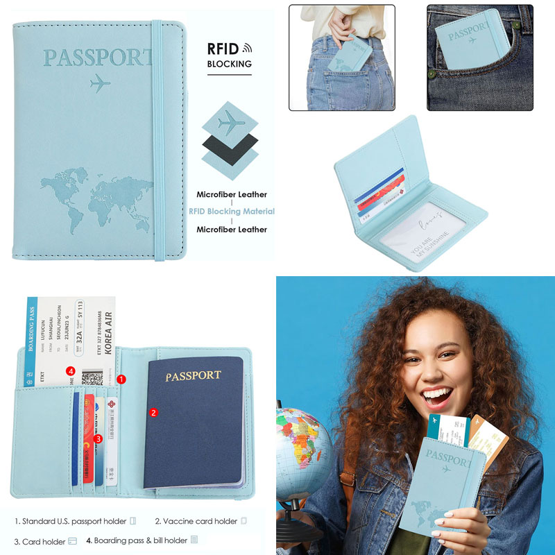 عاشق خريطة العالم غطاء جواز ال - مراجعة Travel Accessories Plane وسعره