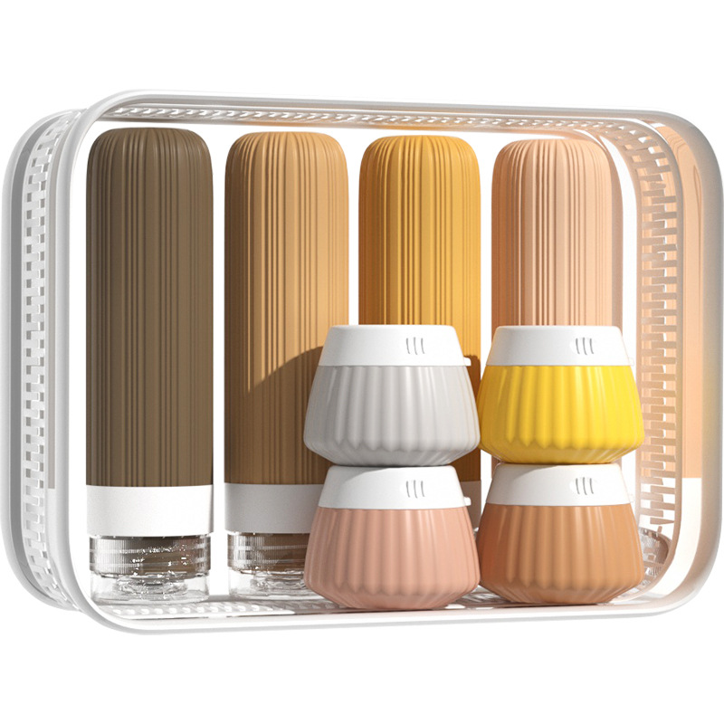 زجاجات السفر لمستلزمات التجميل - مراجعة Toiletry Bag Tsa وسعره