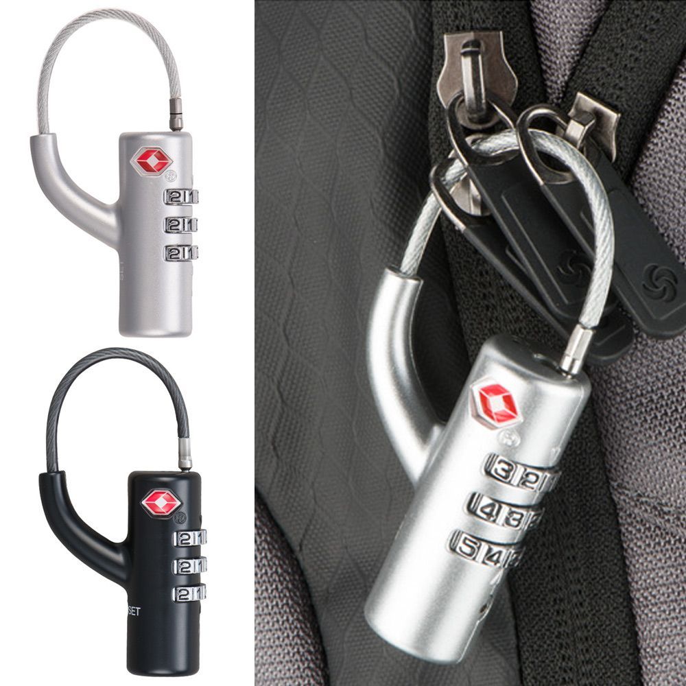 قفل صغير مقاوم للماء، قفل محمو - مراجعة Cable Lock Combination وسعره