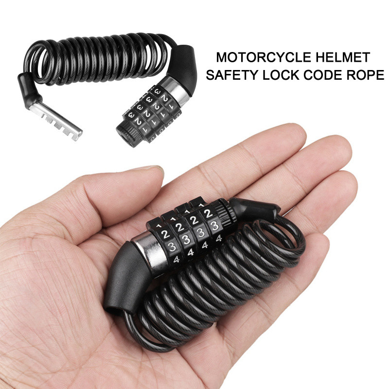 قفل سلسلة مضاد للسرقة للدراجات - مراجعة Cable Lock Combination وسعره