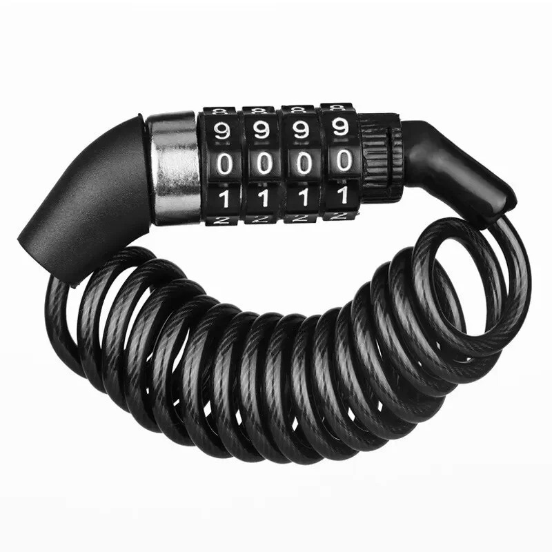 قفل خوذة متين صغير برمز سري من - مراجعة Cable Lock Combination وسعره