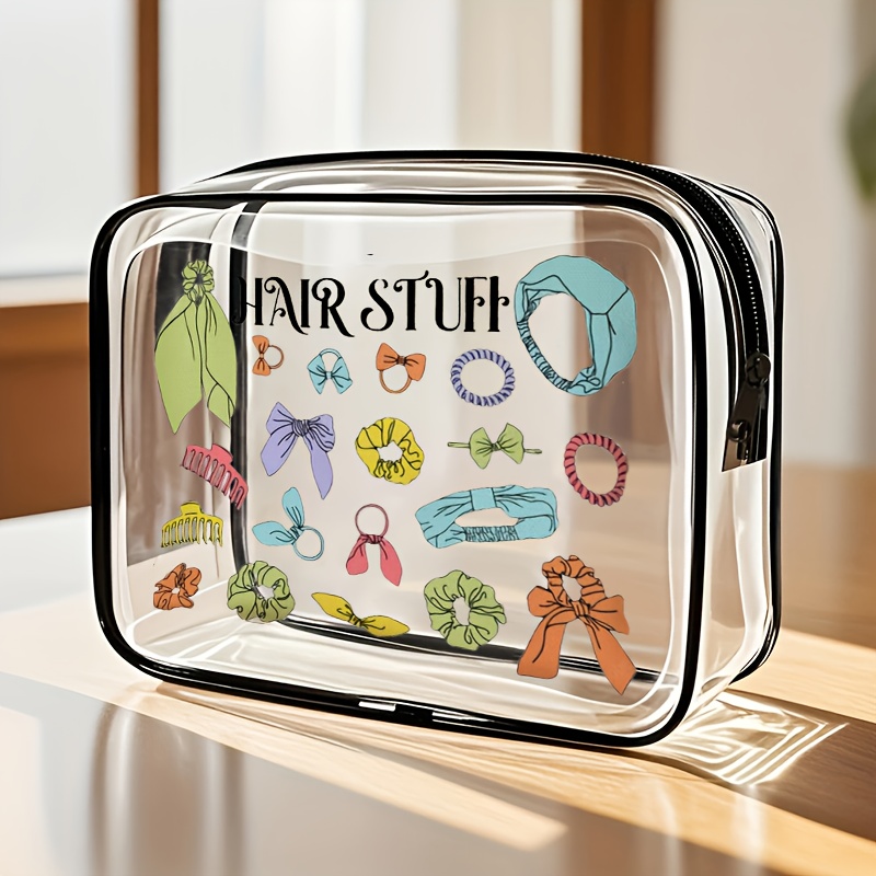 حقيبة مكياج شفافة قطعة واحدة،  - مراجعة Toiletry Bag Tsa وسعره