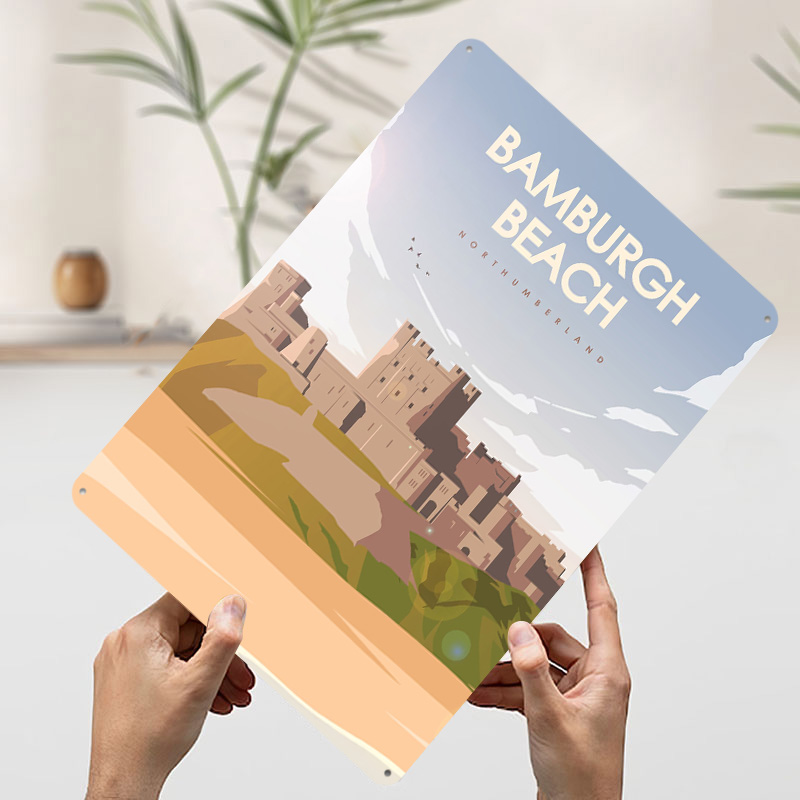 لافتة معدنية مخصصة بتصميم ملصق - مراجعة Travel Accessories For Europe وسعره