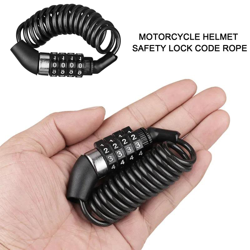 للدراجات النارية دراجة مكافحة  - مراجعة Cable Lock Combination وسعره