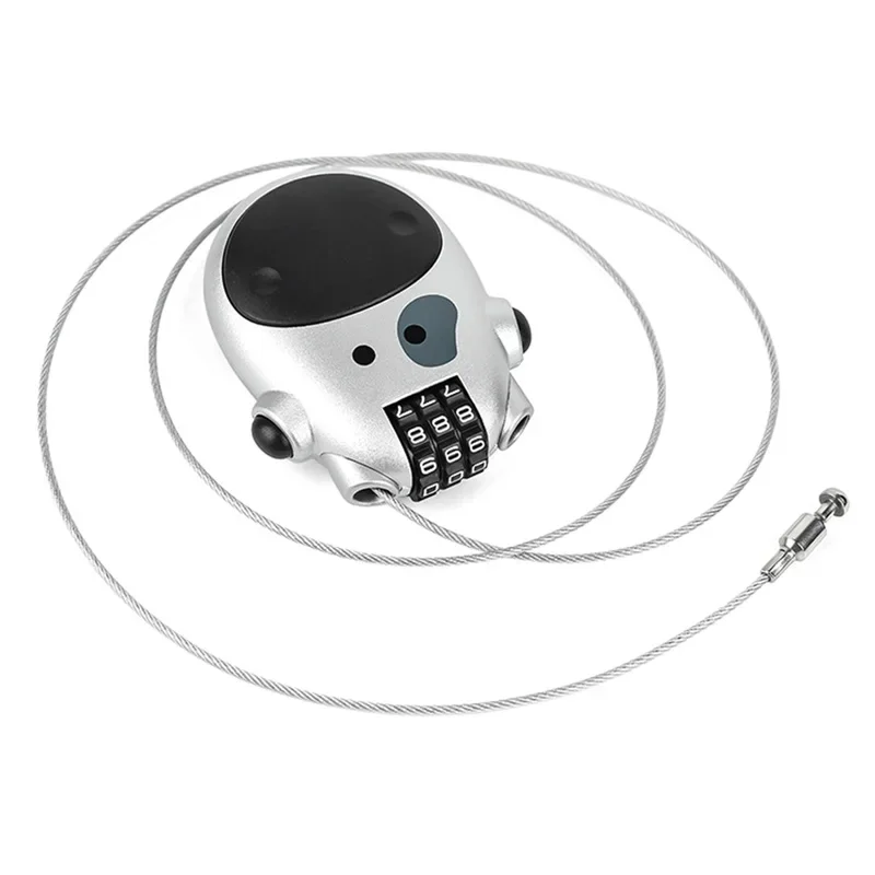 خوذة مشفرة قفل تلسكوبي الصلب ك - مراجعة Cable Lock Combination وسعره