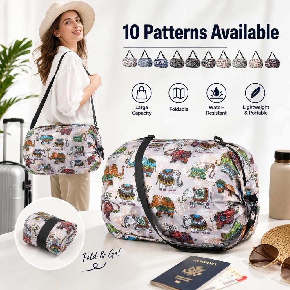 حقيبة تسوق خفيفة الوزن وذات سع - مراجعة Travel Accessories Market وسعره