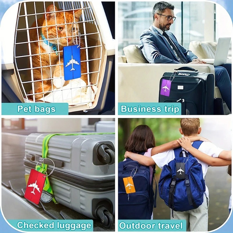 بطاقة تعريف أمتعة السفر من سبا - مراجعة Travel Accessories Plane وسعره