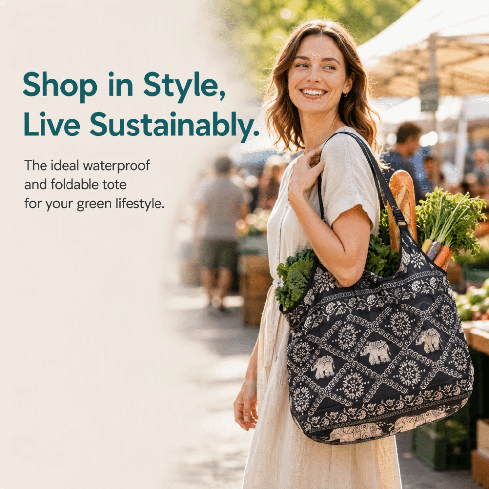 حقيبة تسوق يابانية كبيرة السعة - مراجعة Travel Accessories Market وسعره