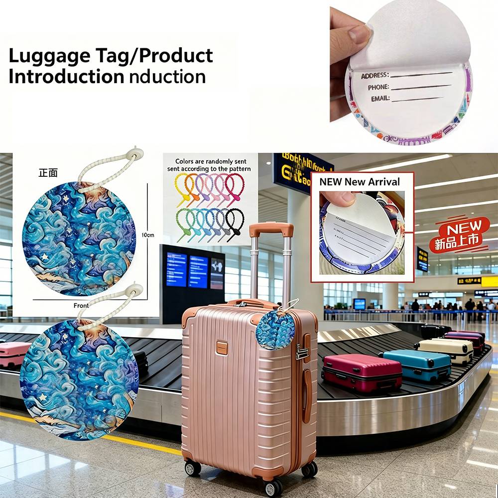 ملصق أمتعة ميستر بارل كاتيفيرس - مراجعة Travel Accessories Name وسعره