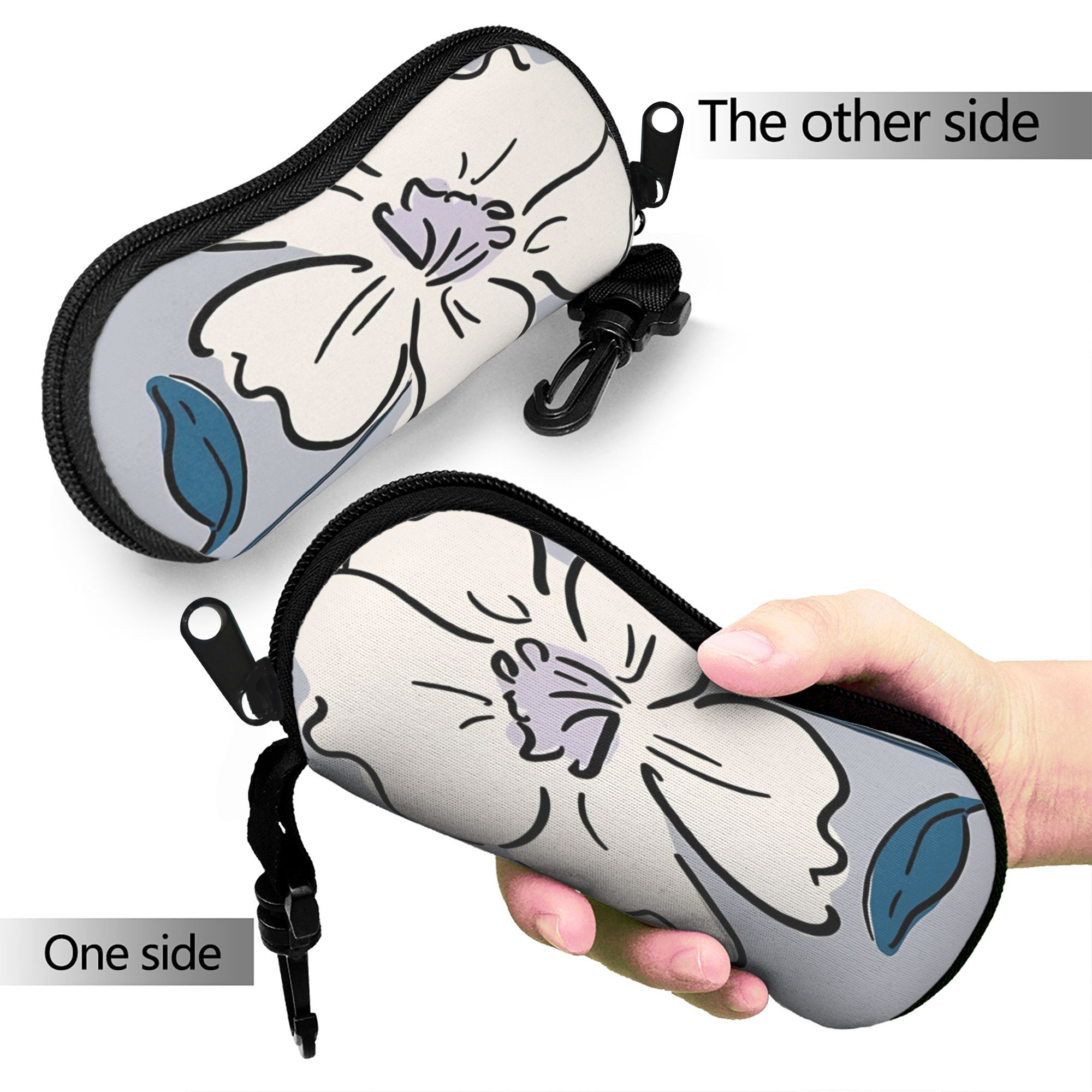 حافظة نظارات بتصميم سوق الزهور - مراجعة Travel Accessories Market وسعره