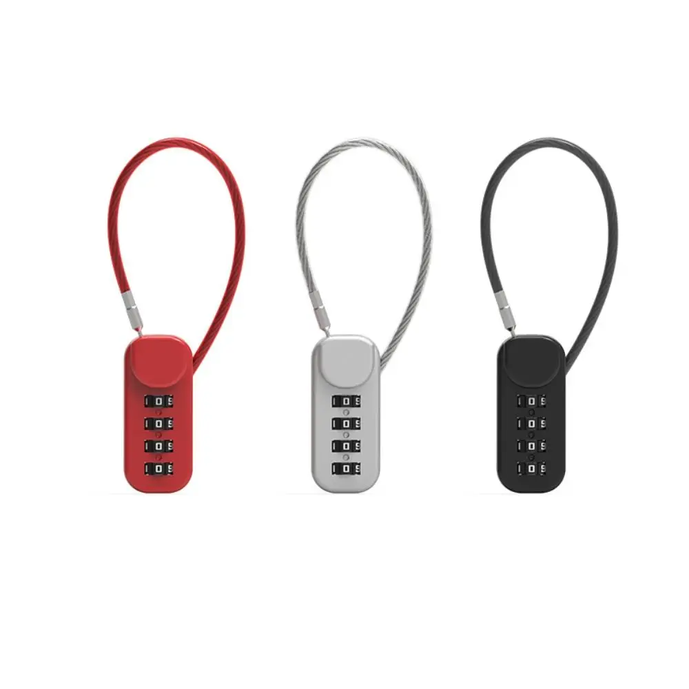 سبائك الزنك 4 أرقام قفل بكلمة  - مراجعة Cable Lock Combination وسعره