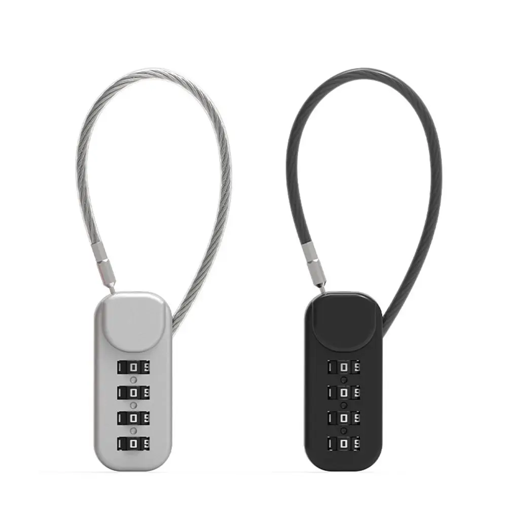 سبائك الزنك 4 أرقام قفل بكلمة  - مراجعة Cable Lock Combination وسعره