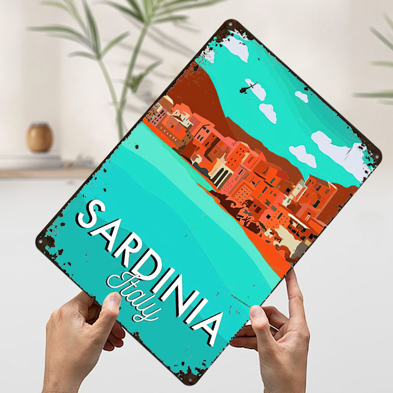لافتات معدنية عتيقة مخصصة بتصم - مراجعة Travel Accessories For Europe وسعره