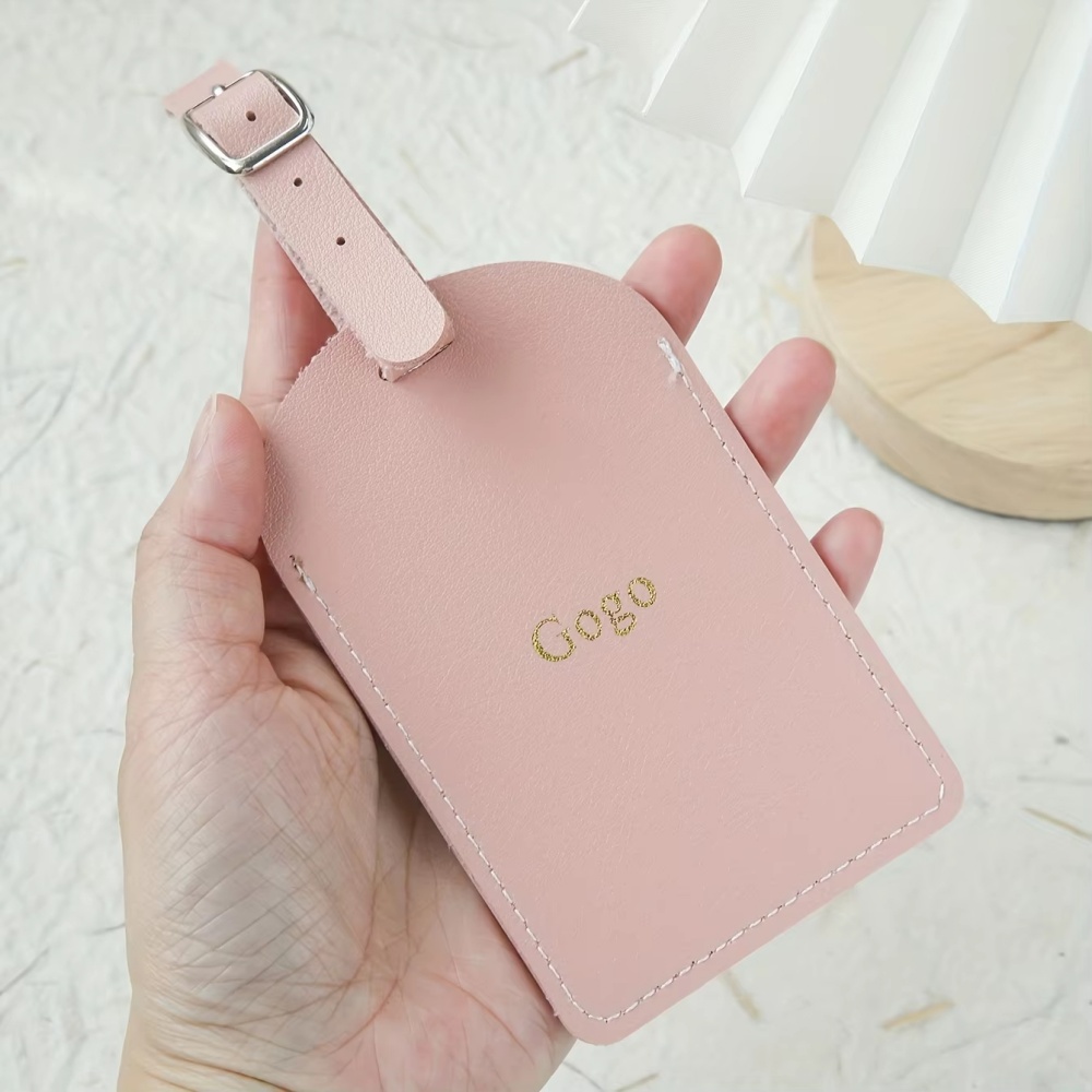 بطاقة أمتعة مخصصة من الجلد الن - مراجعة Travel Accessories International وسعره