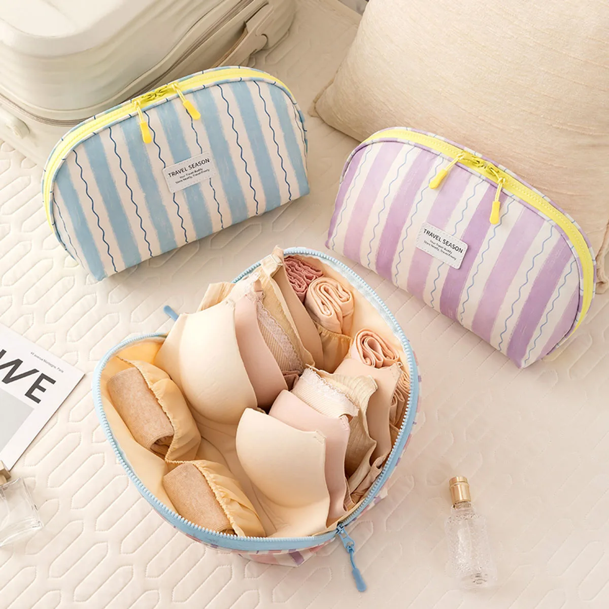 حقيبة تخزين الملابس الداخلية،  - مراجعة Travel Accessories Pack وسعره