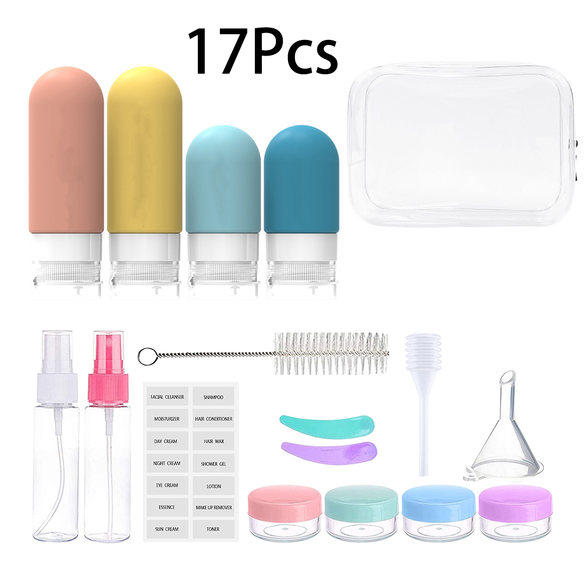 مجموعة مكونة من 16 عبوة من زجا - مراجعة Toiletry Bag Tsa وسعره
