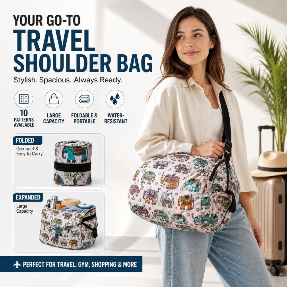 حقيبة تسوق متينة ذات سعة كبيرة - مراجعة Travel Accessories Market وسعره