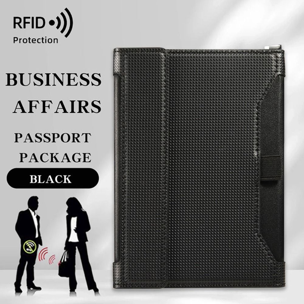 حامل جواز سفر بلون سادة، حقيبة - مراجعة Travel Accessories Rfid وسعره