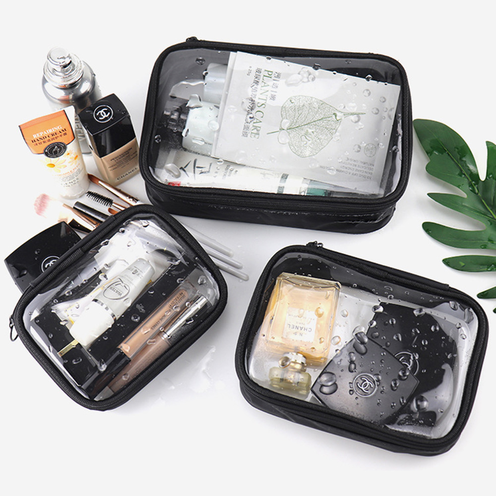 حقيبة مكياج شفافة للنساء، حقيب - مراجعة Toiletry Bag Tsa وسعره