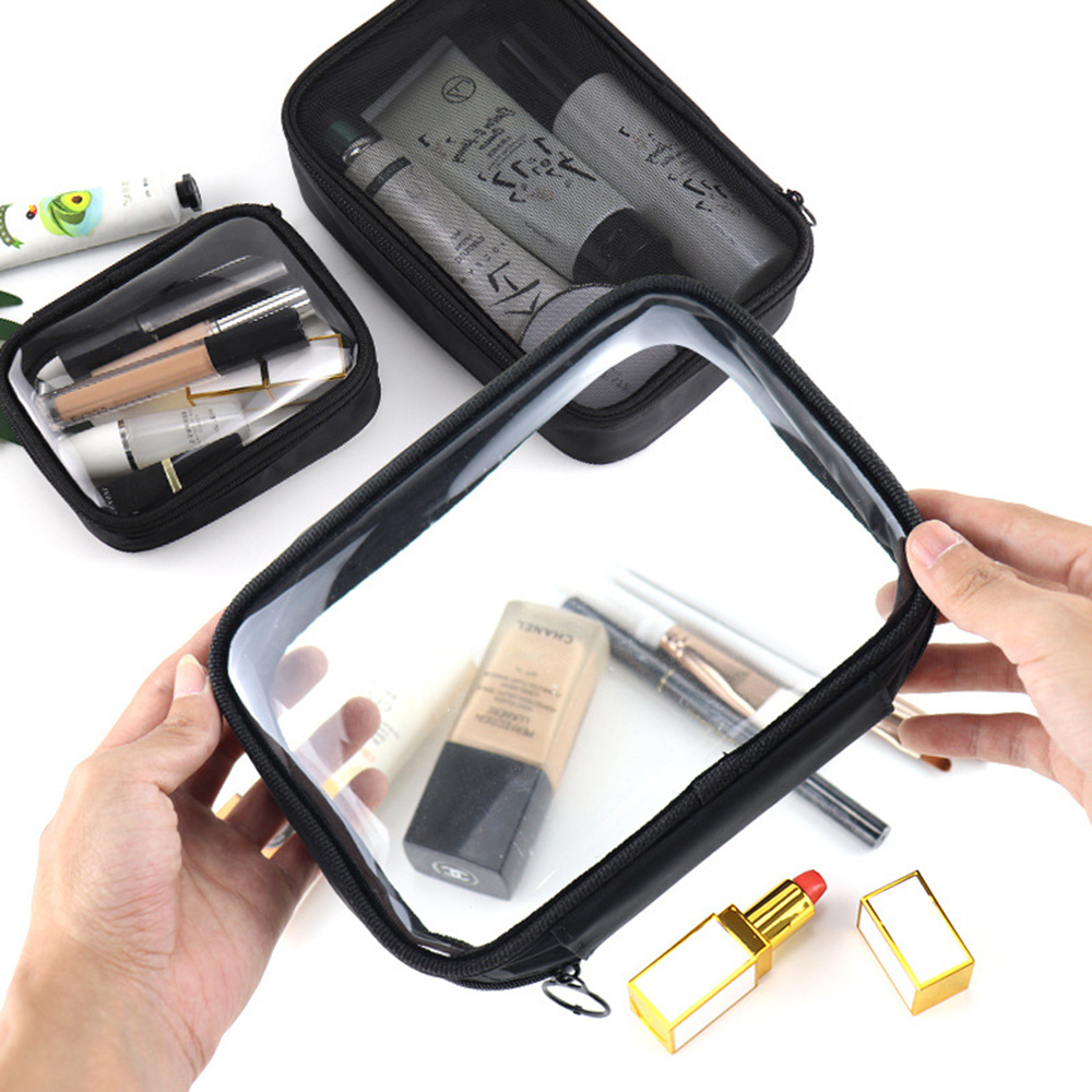 حقيبة مكياج شفافة للنساء، حقيب - مراجعة Toiletry Bag Tsa وسعره